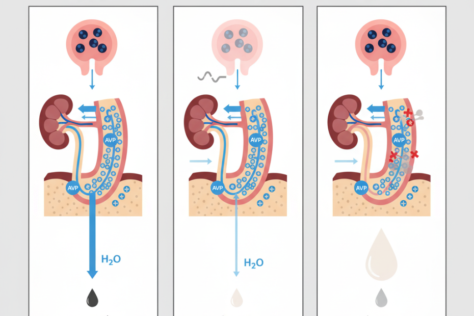 diabetes insipidus mechanism
